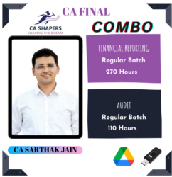 CA FINAL FR + AUDIT BY CA SARTHAK JAIN