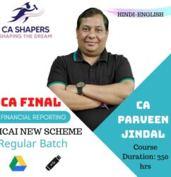 CA Final - Financial Reporting - CA Parveen Jindal