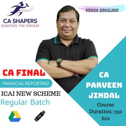 CA Final - Financial Reporting - CA Parveen Jindal