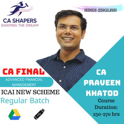 CA Final Advanced Financial Management - AFM by CA Praveen Khatod