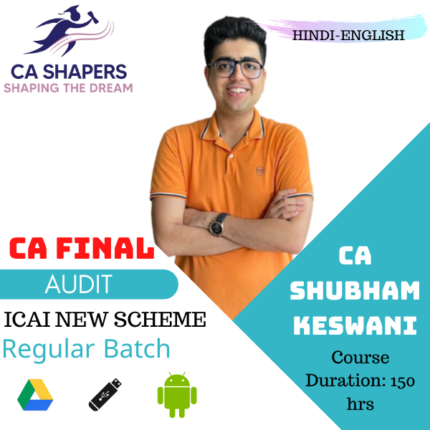 CA Final - Audit Regular - CA Shubham Keswani