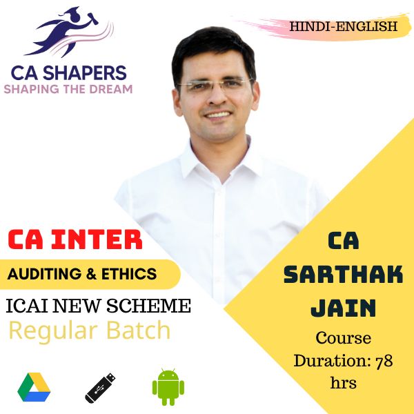 CA Inter - Audit Regular - CA Sarthak Jain