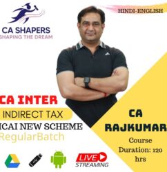 CA Inter - Indirect Taxation Regular - CA Rajkumar