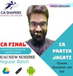 CA Final - Advanced Financial Management - CA Pratik Jagati