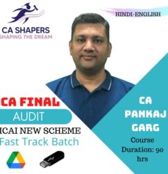 CA Final - Audit – Repeater Batches – By Pankaj Garg