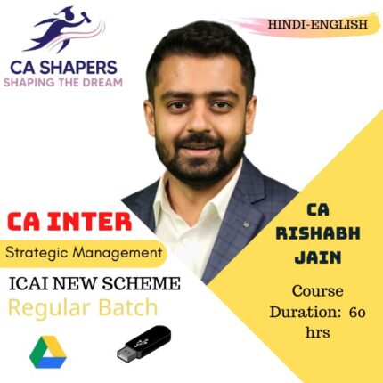 CA INTER SM REGULAR LECTURES BY CA RISHABH JAIN