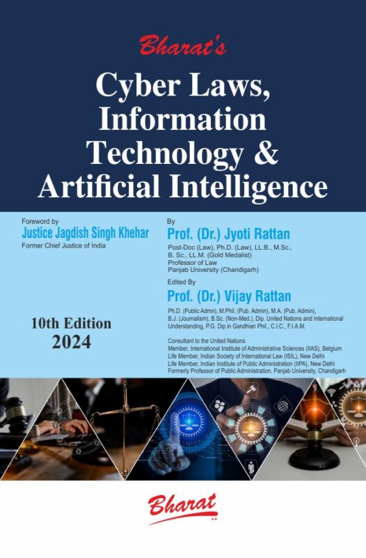 Bharat Law - Cyber Laws, Information Technology & Artificial Intelligence - by Dr. Jyoti Rattan