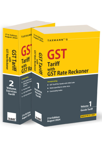 Taxmann;s - GST Tariff with GST Rate Reckoner