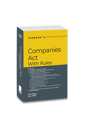 Companies Act with Rules | POCKET | PAPERBACK