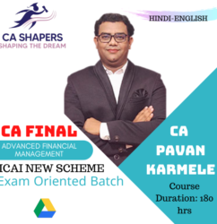 CA Final - AFM Exam Oriented - CA Pavan Karmele