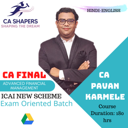 CA Final - AFM Exam Oriented - CA Pavan Karmele