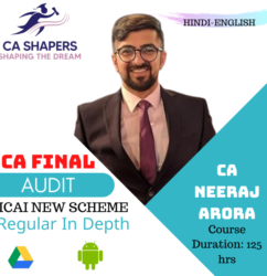 CA Final - Audit Regular - CA Neeraj Arora