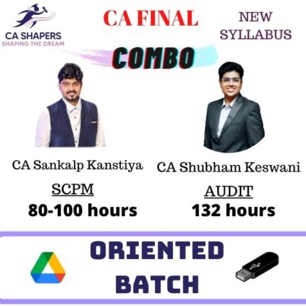 CA Final SCPM and Audit By CA Sankalp Kanstiya and CA Shubham Keshwani