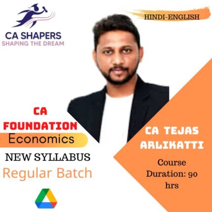 CA Foundation Economics By CA Tejas Arlikatti