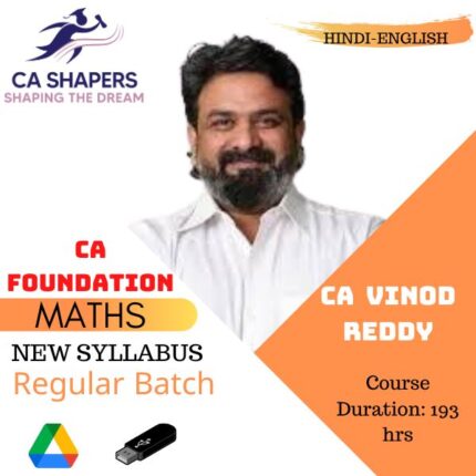 CA Foundation Maths CA Vinod Reddy