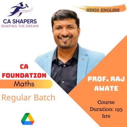 CA Foundation Maths By Prof. Raj Awate