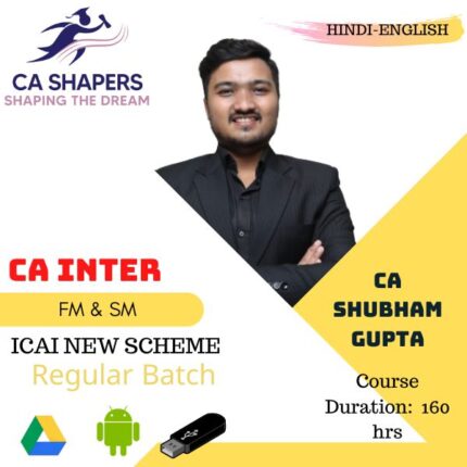 CA Shubham Gupta FM & SM