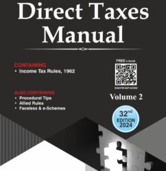 Bharat Law - DIRECT TAXES MANUAL (Vol 2 & 3 Released)