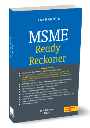 Taxmann's MSME Ready Reckoner