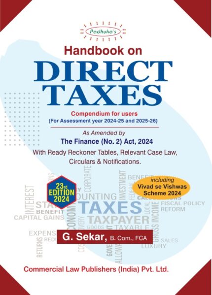 Commercial's Handbook on DIRECT TAXES As Amended by The Finance (No.2) Act, 2024