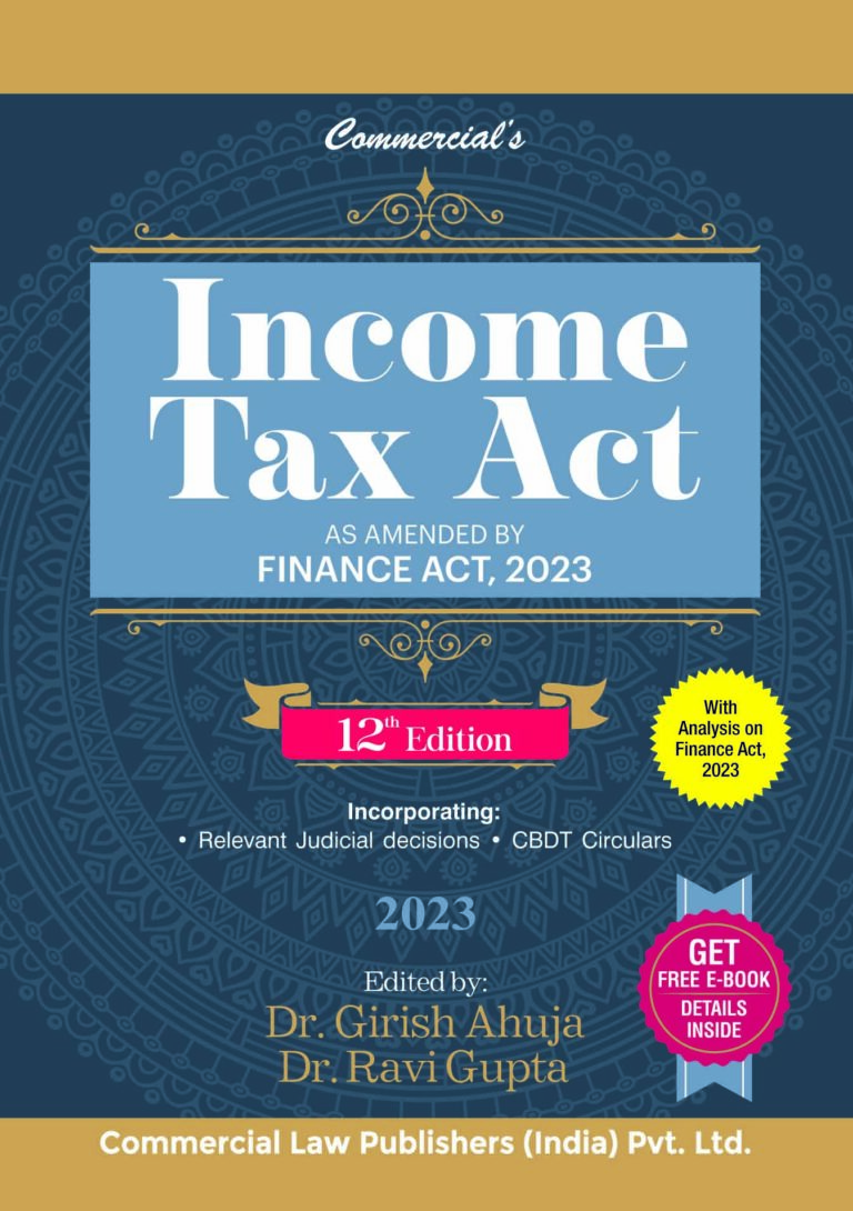 Commercial's Income Tax Act As Amended by The Finance (No.2) Act, 2024