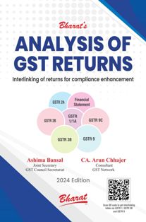 Bharat Law - ANALYSIS OF G S T RETURNS - by ASHIMA BANSAL CA. ARUN CHHAJER