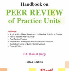 Bharat Law - Handbook on PEER REVIEW of Practice Units - by CA. KAMAL GARG