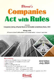 Bharat Law - Companies Act with Rules (Royal Edition)