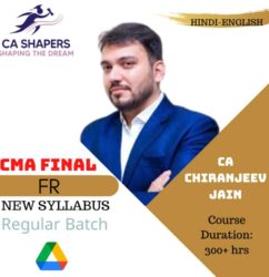 CA Final - Financial Reporting 300+ Hrs - By CA Chiranjeev Jain