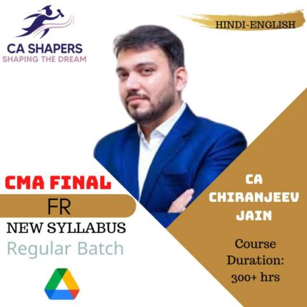 CA Final - Financial Reporting 300+ Hrs - By CA Chiranjeev Jain