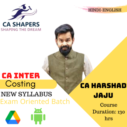 CA HARSHAD JAJU INTER COSTING