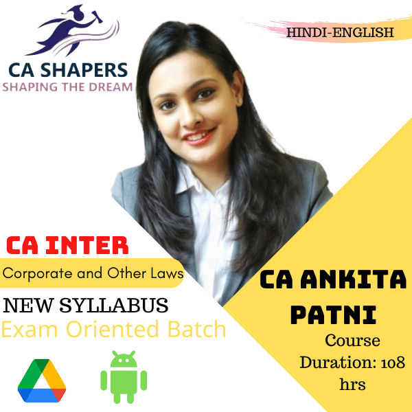 Corporate and Other Laws by CA Ankita Patni